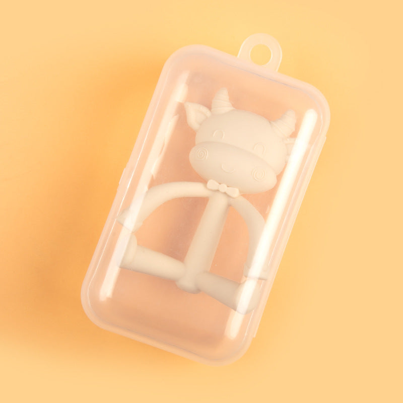 Wholesale Baby 3D Cartoon Silicone Supplies Teether